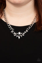 Load image into Gallery viewer, Paparazzi Jewelry Necklace Come at Me - Silver