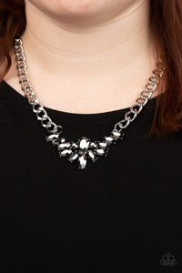 Paparazzi Jewelry Necklace Come at Me - Silver