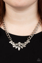 Load image into Gallery viewer, Paparazzi Jewelry Necklace Come at Me - White