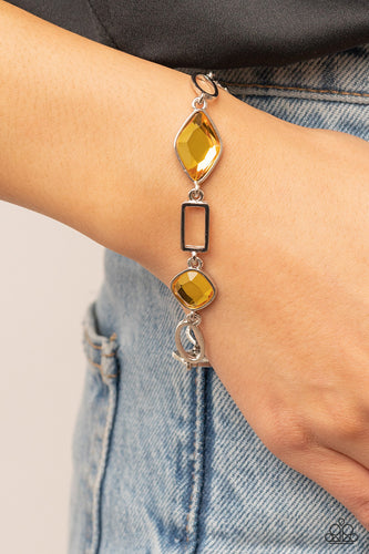 Paparazzi Jewelry Bracelet Dazzle for Days - Yellow