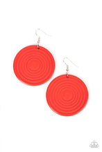 Load image into Gallery viewer, Paparazzi Jewelry Earrings Caribbean Cymbal - Red