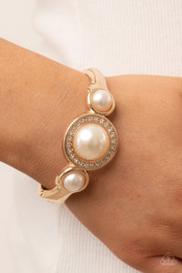 Paparazzi Jewelry Bracelet Debutante Daydream - Gold