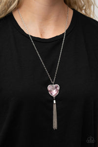 Paparazzi Jewelry Necklace Finding My Forever - Pink