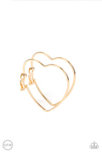 Load image into Gallery viewer, Paparazzi Jewelry Earrings Harmonious Hearts - Gold