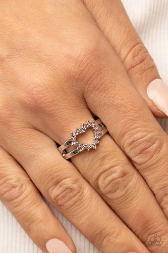 Paparazzi Jewelry Ring First Kisses - Pink