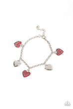 Load image into Gallery viewer, Paparazzi Jewelry Bracelet Lusty Lockets - Red