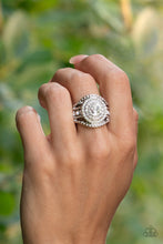 Load image into Gallery viewer, Paparazzi Jewerly Ring Understated Drama - White