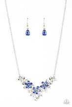 Load image into Gallery viewer, Paparazzi Jewelry Necklace Floral Fashion Show - Blue