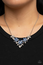 Load image into Gallery viewer, Paparazzi Jewelry Necklace Floral Fashion Show - Blue