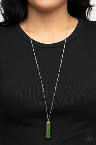 Paparazzi Jewelry Necklace Set in GEMSTONE - Green