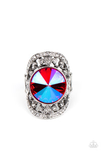 Paparazzi Jewelry Ring Galactic Garden - Pink