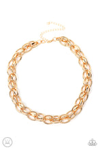 Load image into Gallery viewer, Paparazzi Jewelry Necklace Tough Crowd - Gold