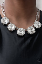 Load image into Gallery viewer, Paparazzi Jewerly Necklace Limelight Luxury - White