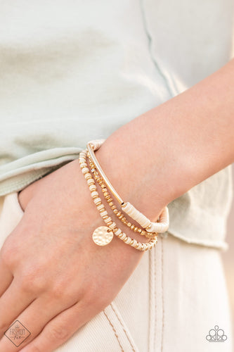 Paparazzi Jewelry Fashion Fix Terraform Trendsetter - Gold 0322