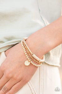 Paparazzi Jewelry Fashion Fix Terraform Trendsetter - Gold 0322