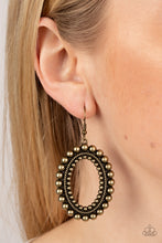 Load image into Gallery viewer, Paparazzi Jewelry Earrings Homestead Hideaway - Brass