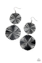 Load image into Gallery viewer, Paparazzi Jewelry Earrings In Your Wildest FAN-tasy - Black