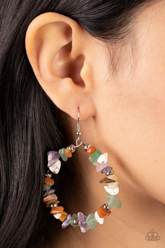 Paparazzi Jewelry Earrings Mineral Mantra - Multi
