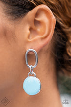 Load image into Gallery viewer, Paparazzi Jewelry Earrings Drop a TINT - Blue