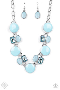 Paparazzi Jewelry Necklace Dreaming in MULTICOLOR - Blue