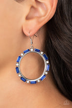 Load image into Gallery viewer, Paparazzi Jewelry Earrings Gritty Glow - Blue