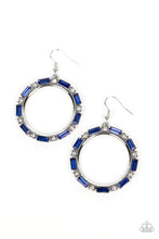 Load image into Gallery viewer, Paparazzi Jewelry Earrings Gritty Glow - Blue