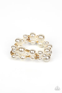 Paparazzi Jewelry Bracelet Her Serene Highness - Gold