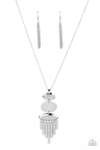 Load image into Gallery viewer, Paparazzi Jewelry Necklace After the ARTIFACT - Silver