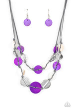 Load image into Gallery viewer, Paparazzi Jewelry Necklace/Bracelet Barefoot Beaches - Purple