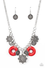 Load image into Gallery viewer, Paparazzi Jewerly Necklace Western Zen - Red
