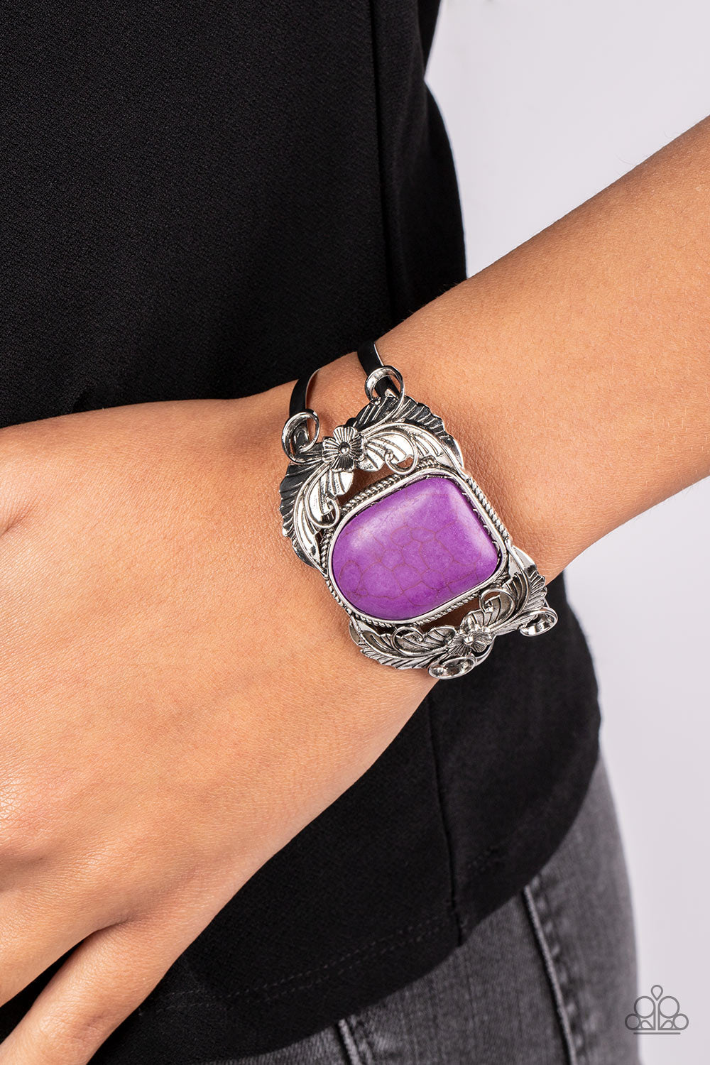 Paparazzi Jewelry Bracelet Dune Garden - Purple