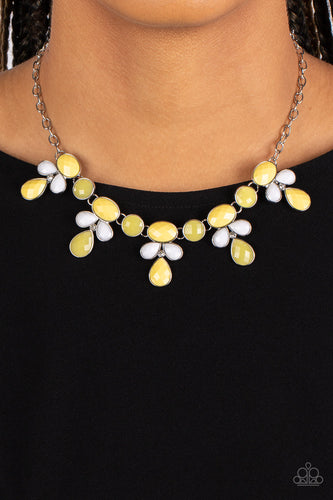 Paparazzi Jewelry Necklace Midsummer Meadow - Yellow