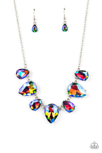 Paparazzi Jewelry Necklace Otherworldly Opulence - Multi