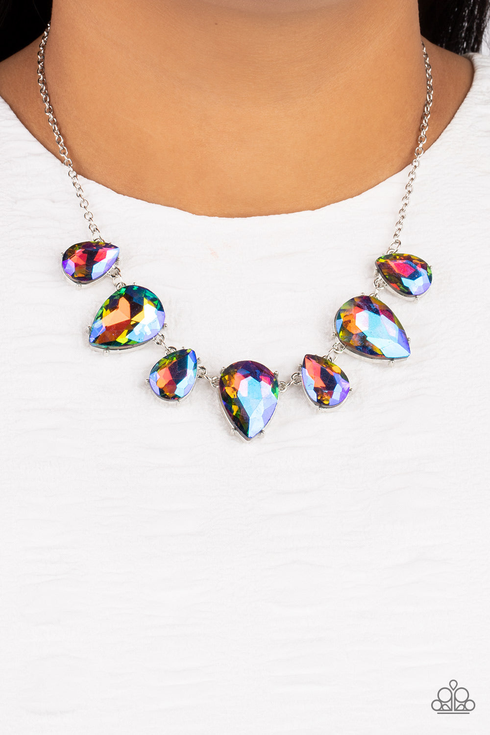 Paparazzi Jewelry Necklace Otherworldly Opulence - Multi