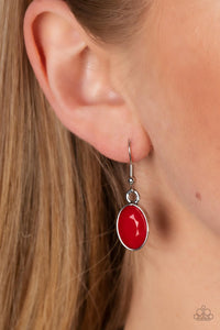 Paparazzi Jewelry Necklace Dreaming in MULTICOLOR - Red