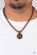 Load image into Gallery viewer, Paparazzi Jewelry Men Pendant Dreams - Brass