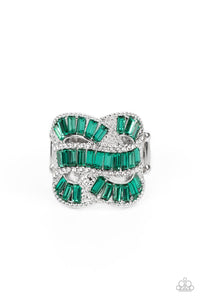 Paparazzi Jewelry Ring Six-Figure Flex - Green