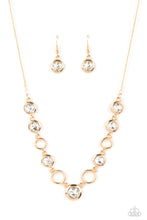 Load image into Gallery viewer, Paparazzi Jewelry Necklace Elegantly Elite - Gold