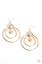 Load image into Gallery viewer, Paparazzi Jewelry Earrings Dapperly Deluxe - Gold