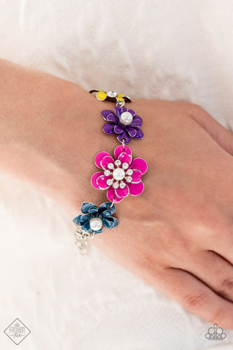 Paparazzi Jewelry Bracelet Flower Patch Fantasy - Multi