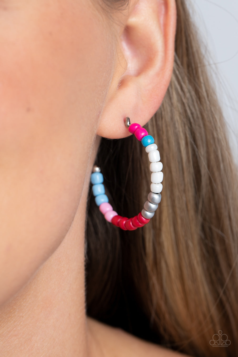 Paparazzi Jewelry Earrings Multicolored Mambo