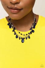 Load image into Gallery viewer, Paparazzi Jewelry Necklace Flirty Flood - Blue