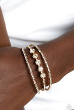 Load image into Gallery viewer, Paparazzi Jewerly Bracelet Lucid Layers - Gold