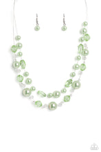 Load image into Gallery viewer, Paparazzi Jewelry Necklace Parisian Pearls - Green