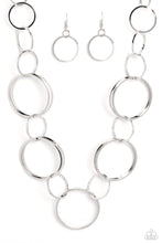 Load image into Gallery viewer, Paparazzi Jewelry Necklace Shimmering Symphony - Silver