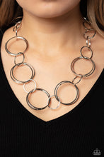 Load image into Gallery viewer, Paparazzi Jewelry Necklace Shimmering Symphony - Silver