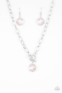Paparazzi Jewelry Necklace Heartbeat Retreat Pink
