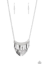 Load image into Gallery viewer, Paparazzi Jewelry Necklace Cue the Chandelier - Silver