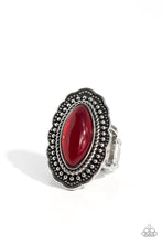 Load image into Gallery viewer, Paparazzi Jewelry Ring Western Wager-red