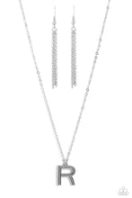 Load image into Gallery viewer, Paparazzi Jewelry Necklace Leave Your Initials - Silver - R